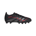 adidas Predator Club Firm/Multi-Ground Soccer Cleats | Core Black / Grey Four / Lucid Red | Kid's