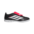 adidas Predator CLUB Fold-over Tongue Turf Boots | Core Black / Cloud White / Lucid Red | Men's