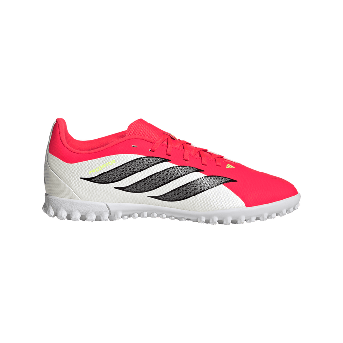 adidas PREDATOR CLUB Turf Soccer Shoes | Lucid Red / Core Black / Cloud White | Kid's