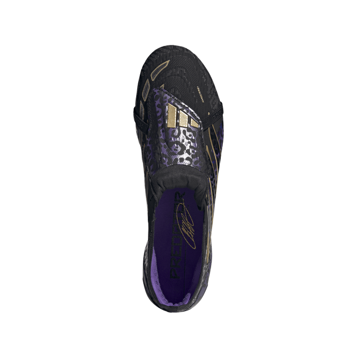 adidas Predator Elite Fold-Over Tongue Firm Ground Soccer Cleats Kaka | Core Black / Gold Metallic / Core Black | Men's