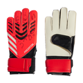 adidas Predator Training Soccer Goalkeeper Gloves | Black / Lucid Red / White | Kid's