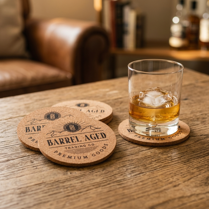 Premium Cork Coasters