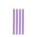 Purple 30cm Dinner Candles Pack of 4