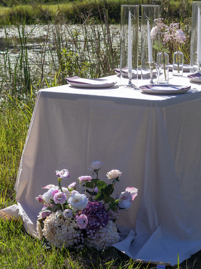 Purple Hydrangea & Pink Calla Lily Cloud - Extra Large