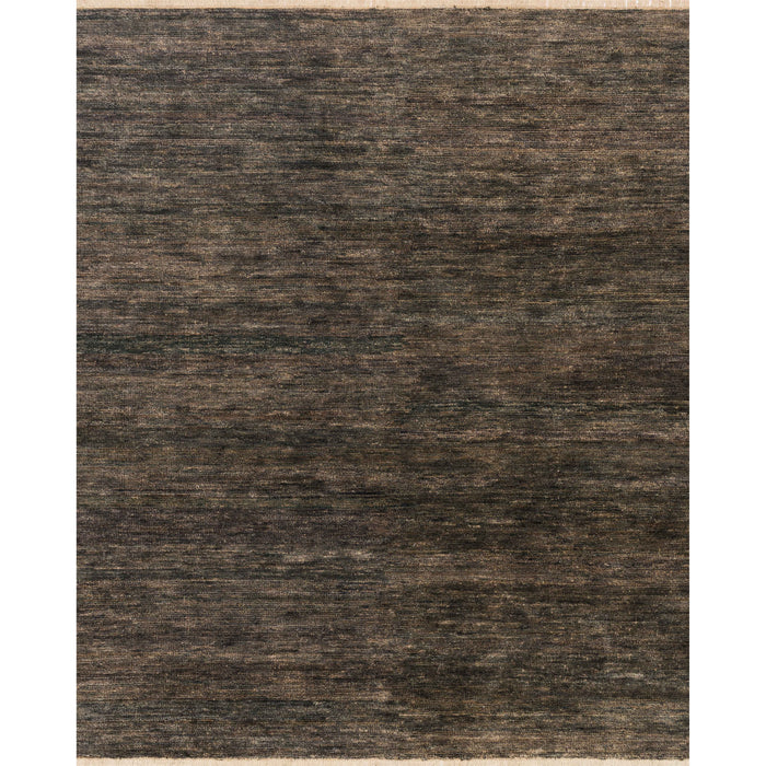 Rugs by Roo Loloi Quinn Charcoal Area Rug in size 2' 0" x 3' 0"