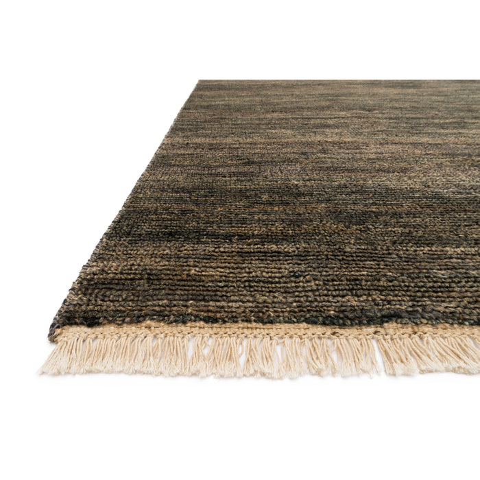 Rugs by Roo Loloi Quinn Charcoal Area Rug in size 4' 0" x 6' 0"