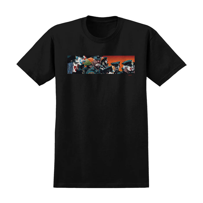 Real - Clown Cops Tee (Black/Multi)