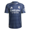 adidas Real Madrid 25/26 Away Authentic Soccer Jersey | Navy-Grey | Men's