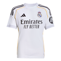 adidas Real Madrid 25/26 Home Soccer Jersey | White | Kid's