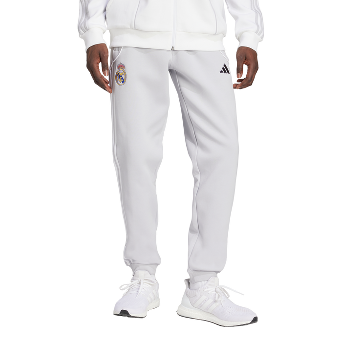 adidas Real Madrid UBP Doubleknit Pants | White / Light Solid Grey | Men's
