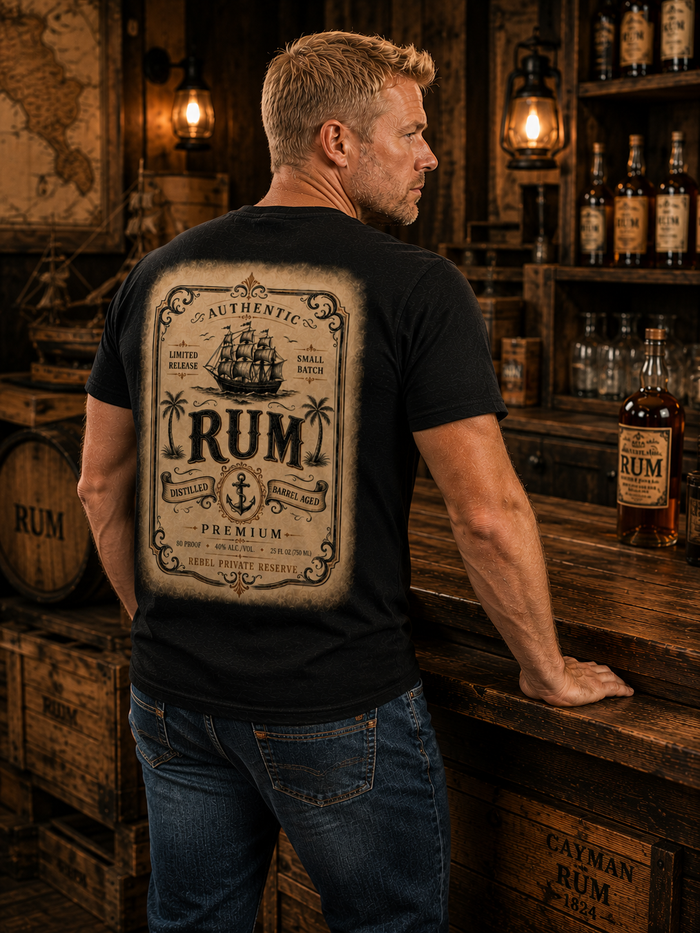 Rebel Private Reserve Rum Tee