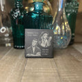 RETRO RELATIONSHIP COASTER-"RUNNING LATE IS MY THING"/"WAITING FOR HER IS MINE"