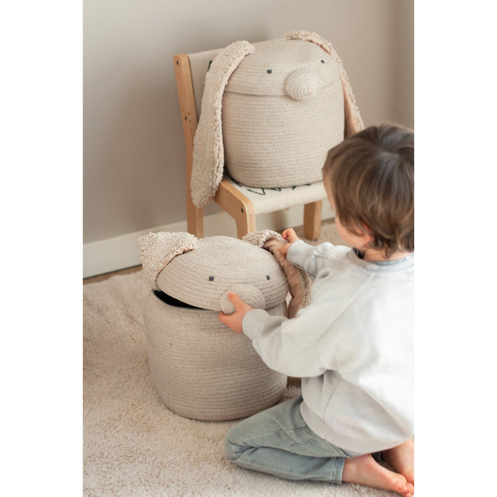 Rita the Rabbit Basket - Rugs by Roo