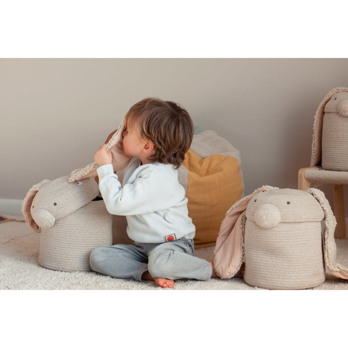 Rita the Rabbit Basket - Rugs by Roo