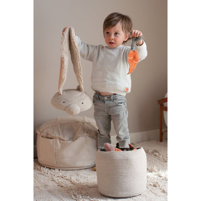 Rita the Rabbit Basket - Rugs by Roo
