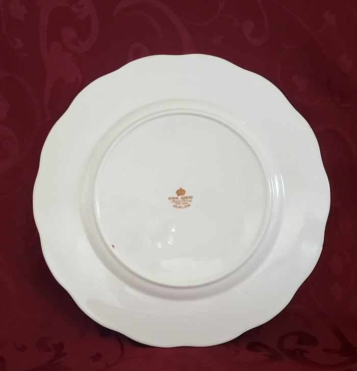 Royal Albert Bone China Dinner Plate "Heirloom" England c. 1950's