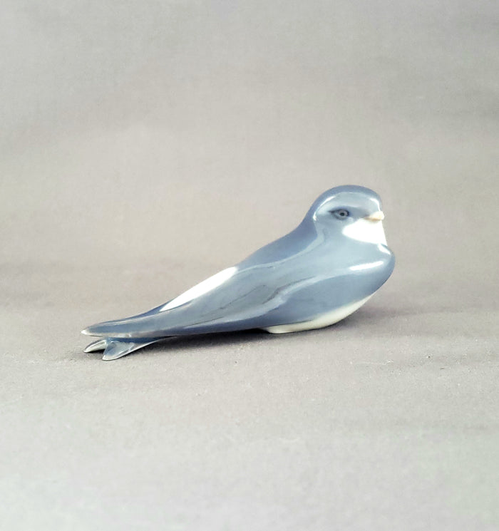 Royal Copenhagen Porcelain Bird Figure, House Martin, Swallow #2374 Denmark
