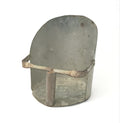Rustic Metal Farm Grain Feed Scoop Wooden Grip Handle