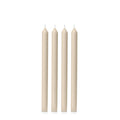 Sandstone 30cm Dinner Candles Pack of 4