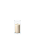 Sandstone 5cm x 7.5cm Pillar in 5.8cm x 12cm Glass Pack of 1