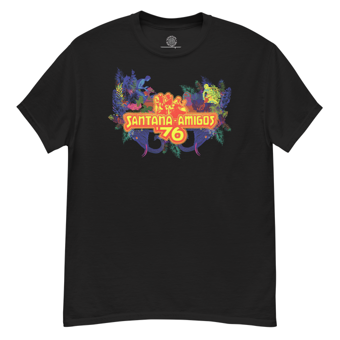 Santana - Amigos '76 Tee - Black