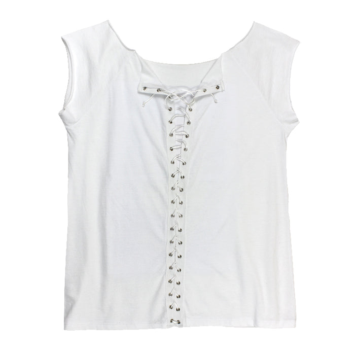 Santana - Calixto Lace Up Juniors Shirt
