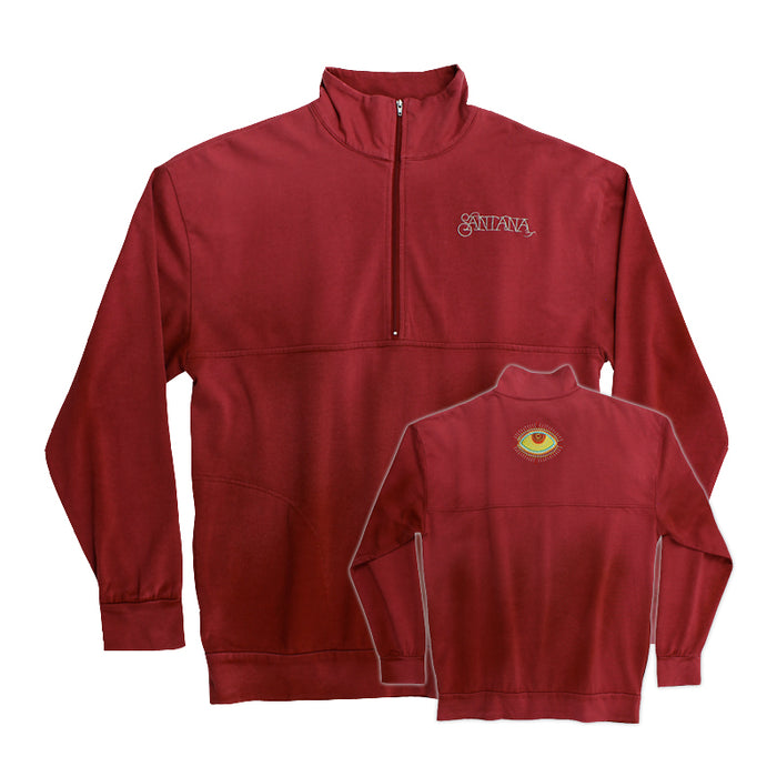 Santana - Corazon Fire 1/4 Zip Sweatshirt