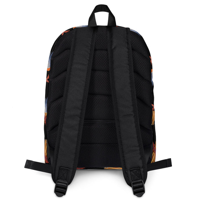 Santana "Abraxas Step N Repeat" All Over Print Backpack