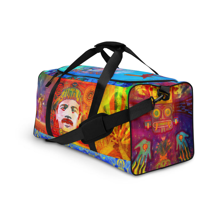 Santana "Album Mash Up" All-Over Duffle Bag (Print on Demand)
