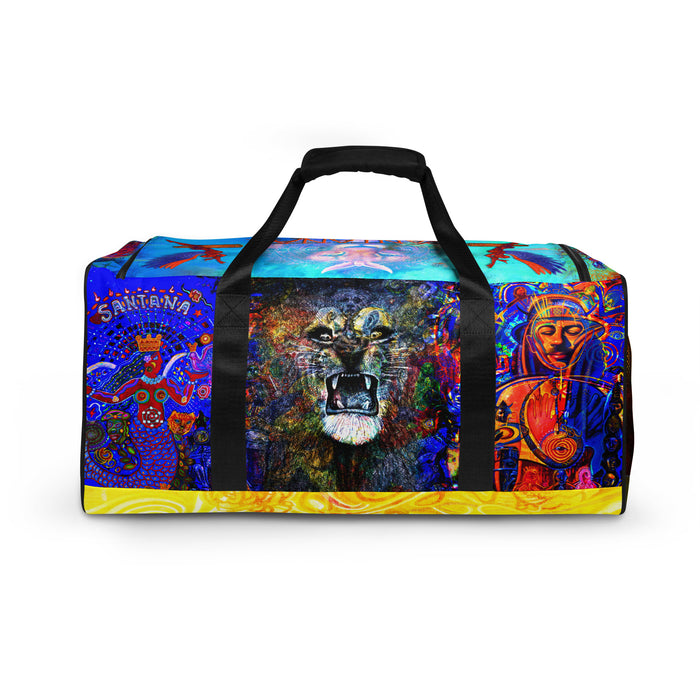 Santana "Album Mash Up" All-Over Duffle Bag (Print on Demand)