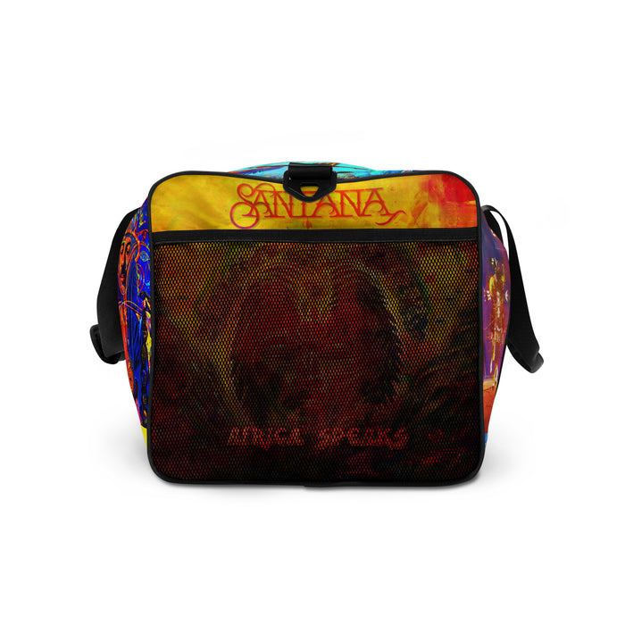 Santana "Album Mash Up" All-Over Duffle Bag (Print on Demand)