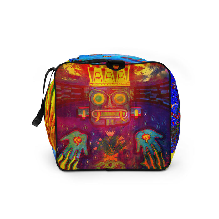 Santana "Album Mash Up" All-Over Duffle Bag (Print on Demand)