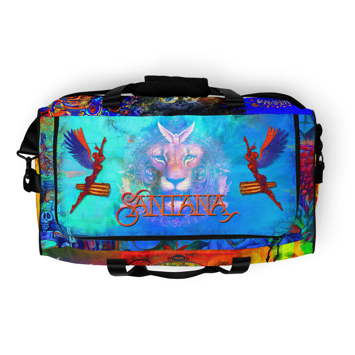 Santana "Album Mash Up" All-Over Duffle Bag (Print on Demand)