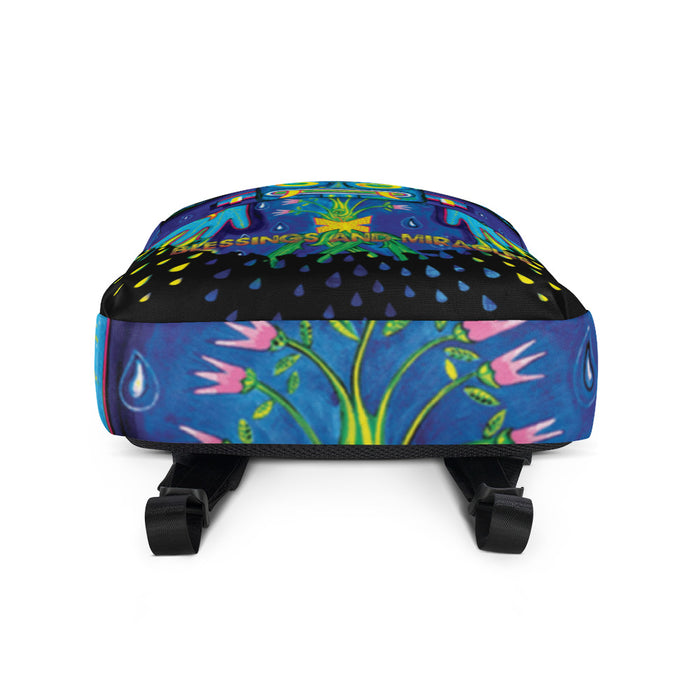 Santana "Blessings & Miracles" All-Over Print Backpack