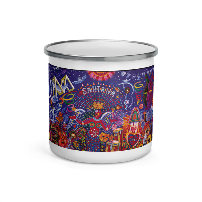 Santana Enamel Coffee Mug