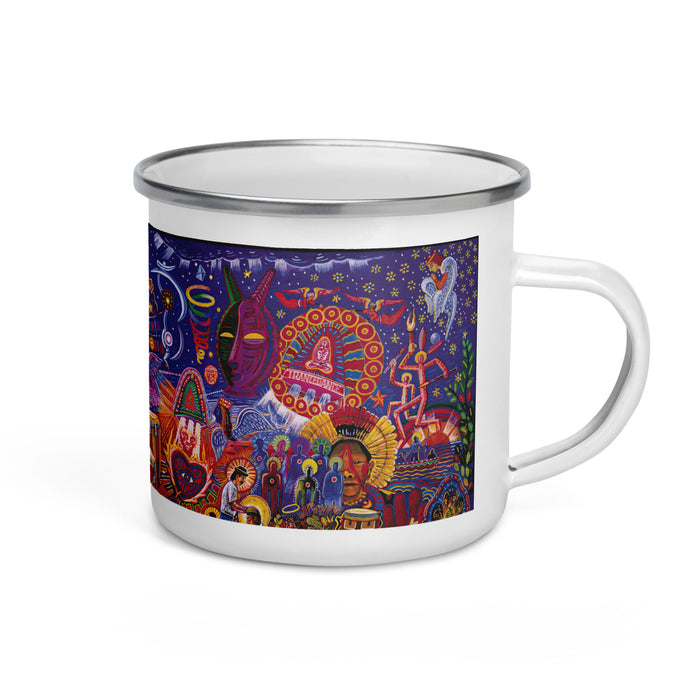 Santana Enamel Coffee Mug