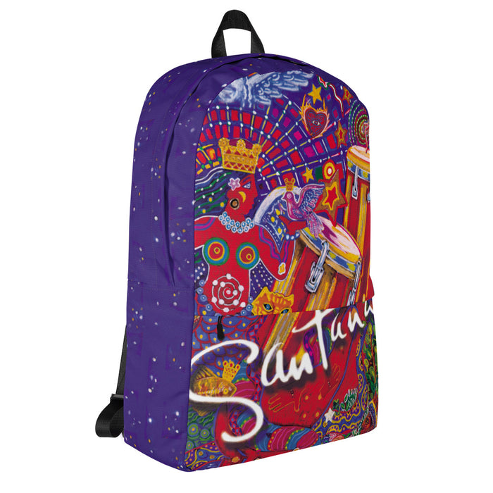 Santana "Supernatural" All-Over Print Backpack