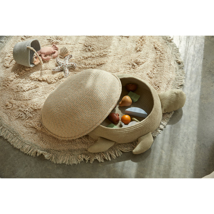 Sea Wonders Mama Turtle Basket - Rugs by Roo