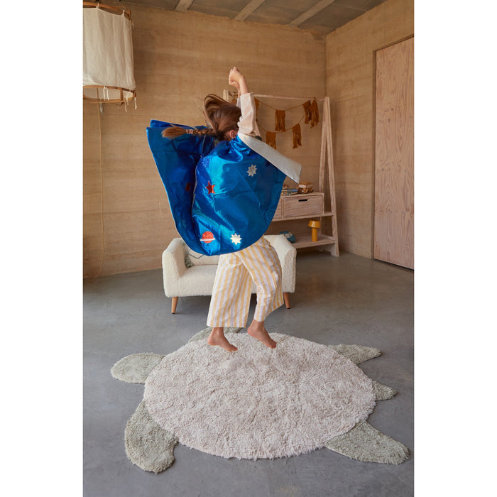 Sea Wonders Sea Turtle Washable Rug - Rugs by Roo