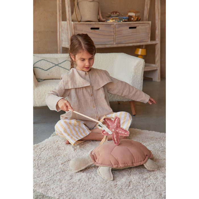 Sea Wonders Turtle Cushion - Rugs by Roo