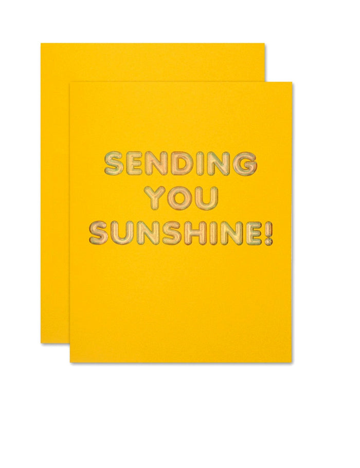 Sending You Sunshine Card