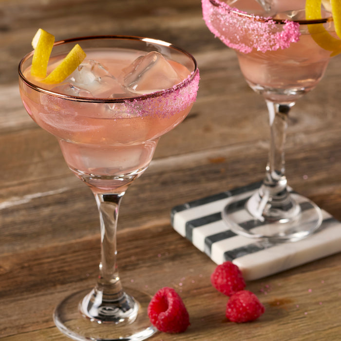 Shimmering Pink Cocktail Rimming Salt