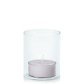 Silver Grey Tealight in 5.8cm x 7cm Glass - Set of 96