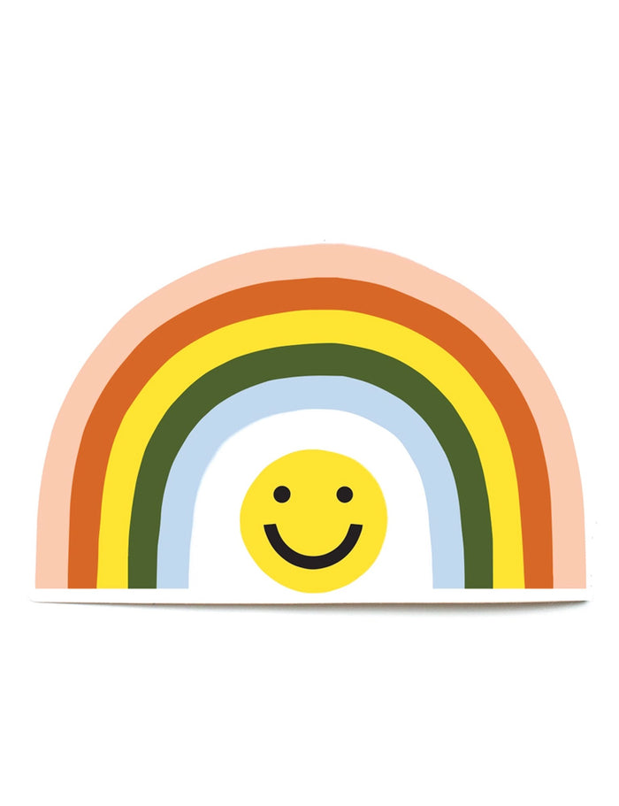Smile Rainbow Die Cut Sticker