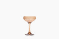 Smoke Amber Tinted Coop Glass - Set of Four