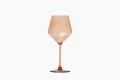 Smoke Amber Tinted Wine Glass - Set of Four