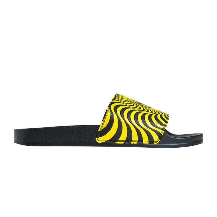 Spitfire - BigHead Swirl Slides (Black/Yellow)