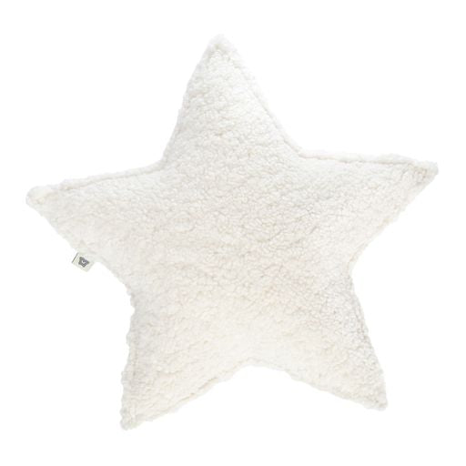 Star Cream White Toy Cushion - Rugs by Roo