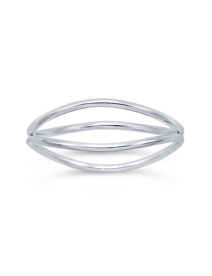 Sterling Silver Wave Ring