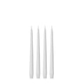 Stone 25cm Taper Candles Pack of 4